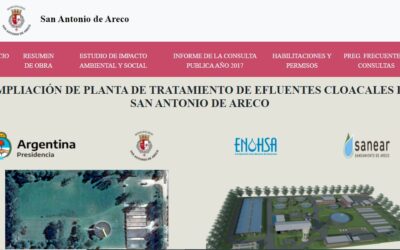 Tratamiento de Efluentes en San Antonio de Areco