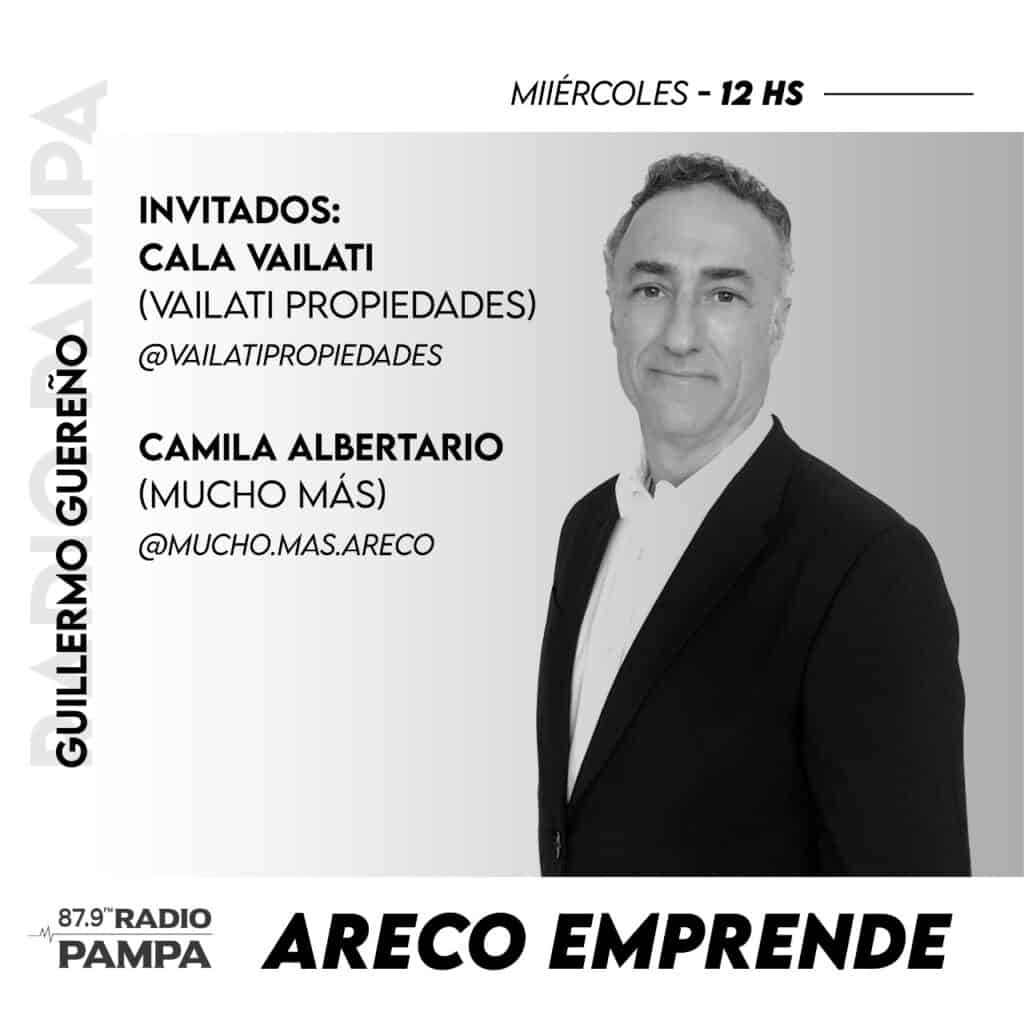 5to programa Areco Emprende: por Radio Pampa FM 879 a