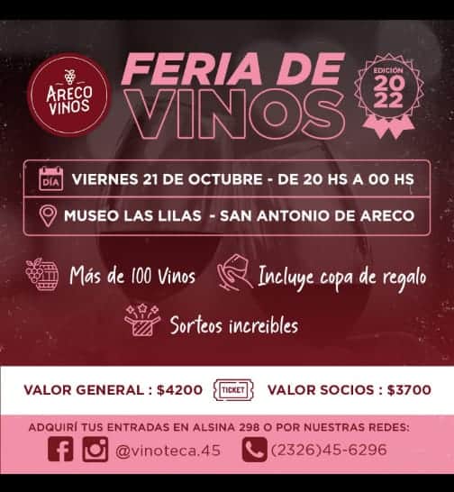 Feria de Vinos 21 octubre 2022