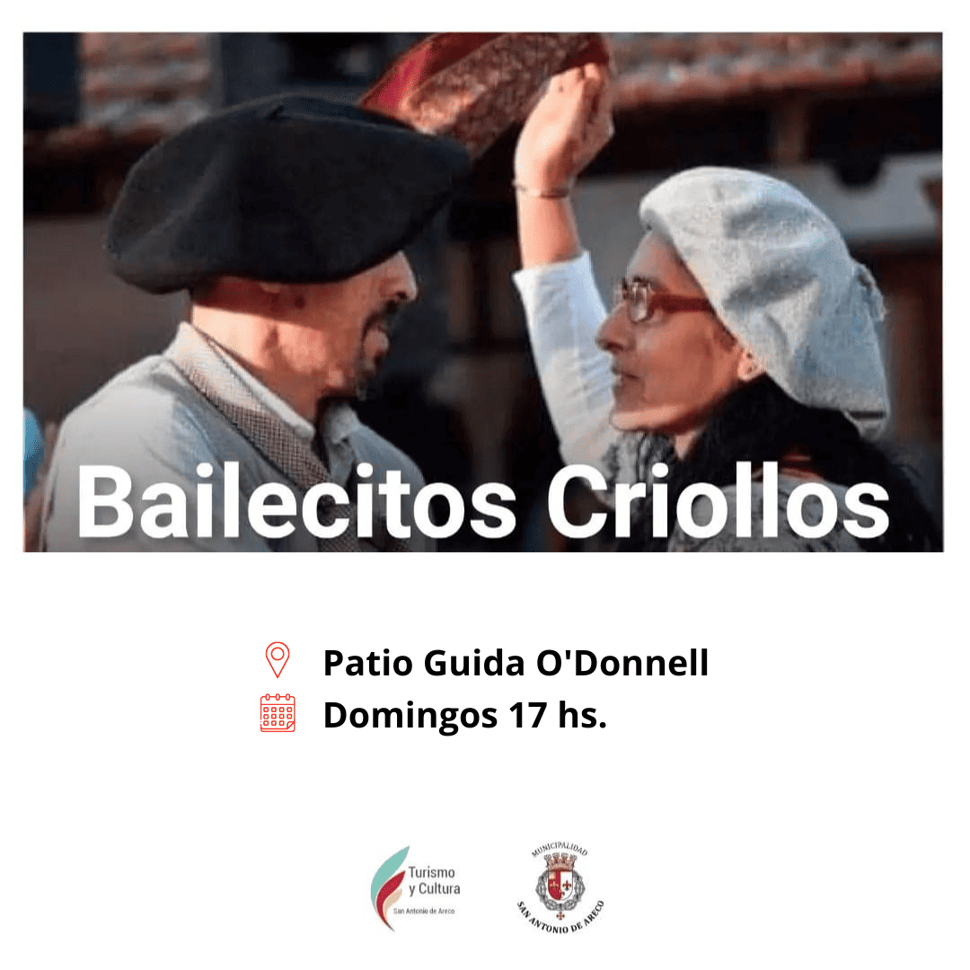 Bailecitos Criollos en el Patio Guida O'Donnell