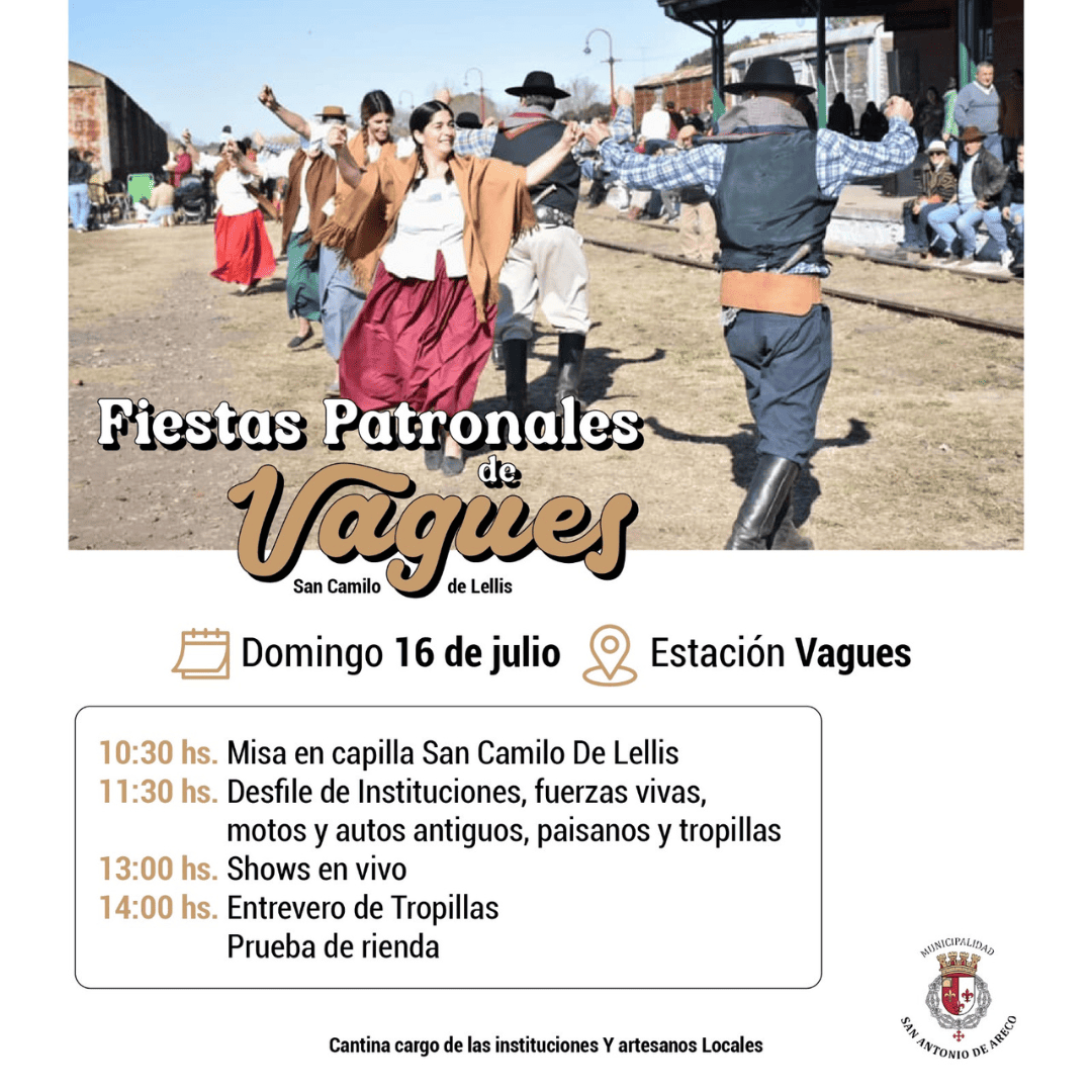 Flyer Fiestas patronales de Vagues